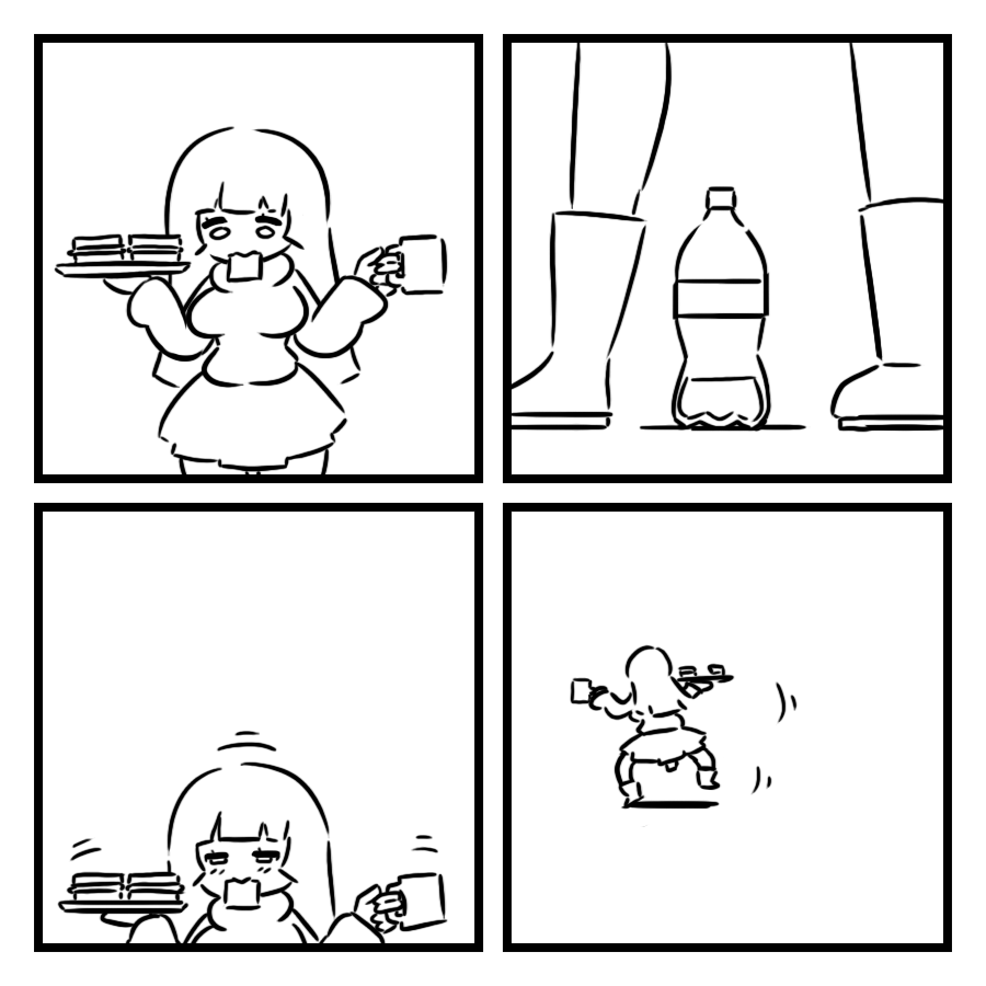 Mikeinelart's tweet photo. I don't think that's possible.
I still doodled it anyway. https://t.co/Q9jyol2VA3