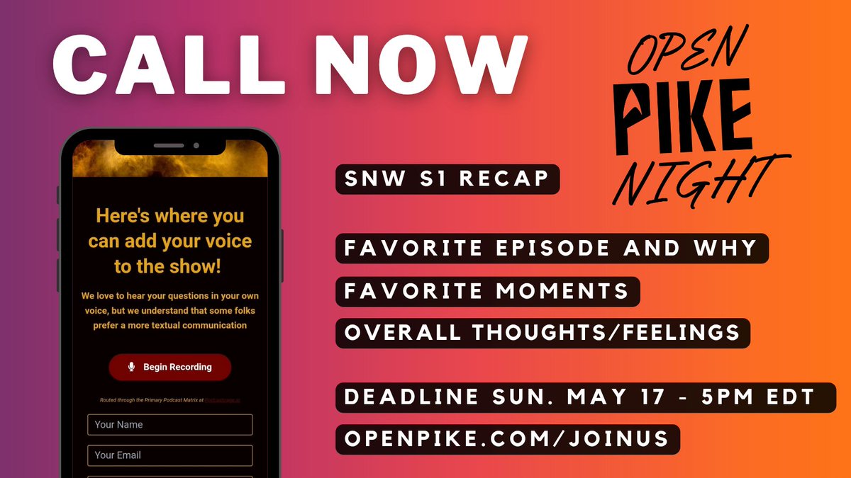 Open Pike Night tweet media