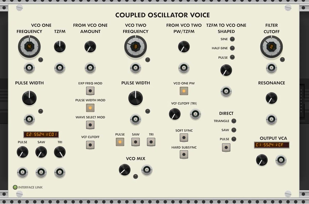 ultratroninator's tweet photo. Still a ways to go on the layout for this dual oscillator synth voice. Getting there slowly. https://t.co/s55ZgI0R8k
