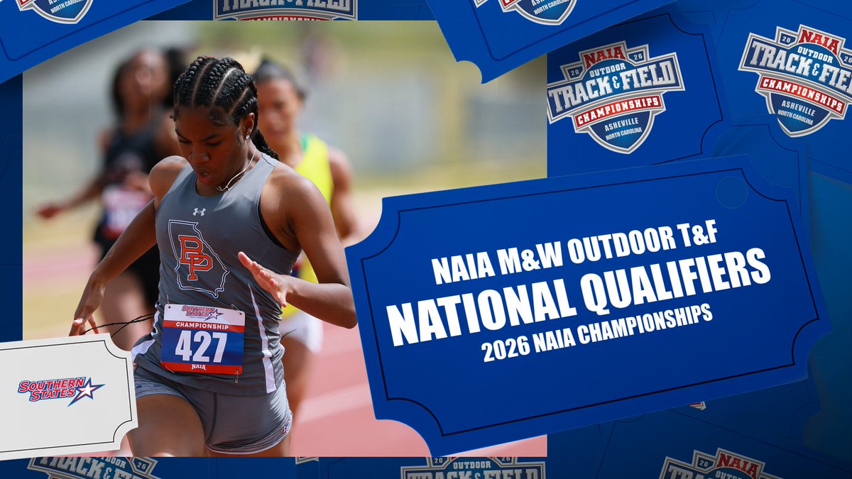 SSACsports's tweet photo. The qualifiers for the 2026 NAIA M&amp;W Outdoor T&amp;F National Championships were released!

🔗 https://t.co/X07jT8T5u6 https://t.co/01aY1uJp51