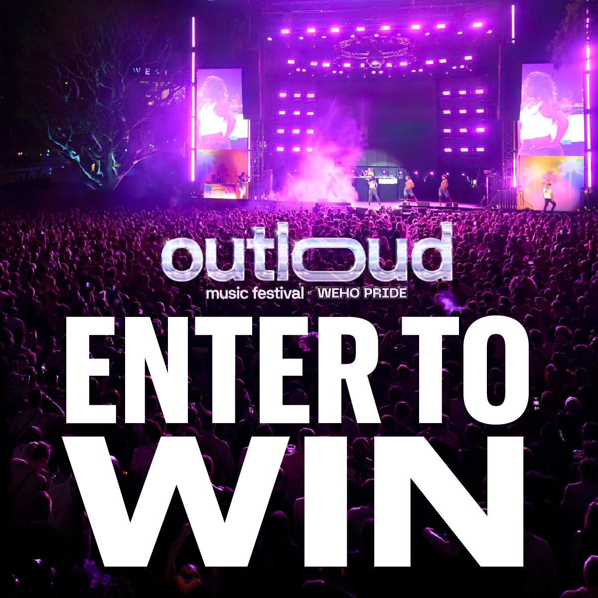 Do713's tweet photo. Pride weekend in West Hollywood goes full pop 💋🌈
@pussycatdolls @jadethirlwall @AvaMax @ashleesimpson @jessglynne take over OUTLOUD @officiallyoutloud  June 5–7.
VIP tickets, hotel, and travel are part of the plan if you play it right.

Enter to win:
https://t.co/4P2rysgqxH https://t.co/KchG7Df8Ie