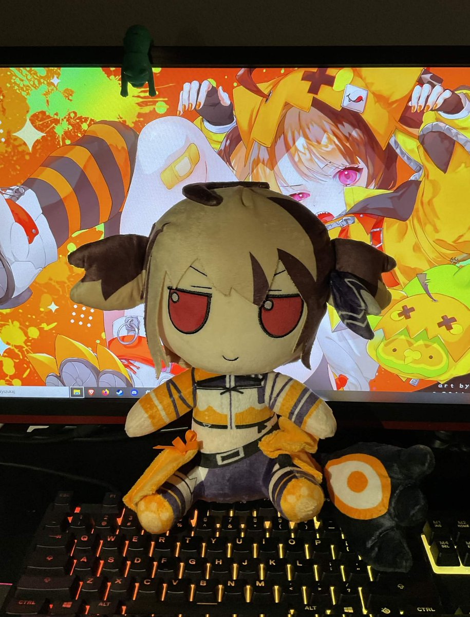 Hitonoshi_'s tweet photo. @ghosttbyun “Thank you for our new family member :3
#gremurins https://t.co/FtD1hU85vf