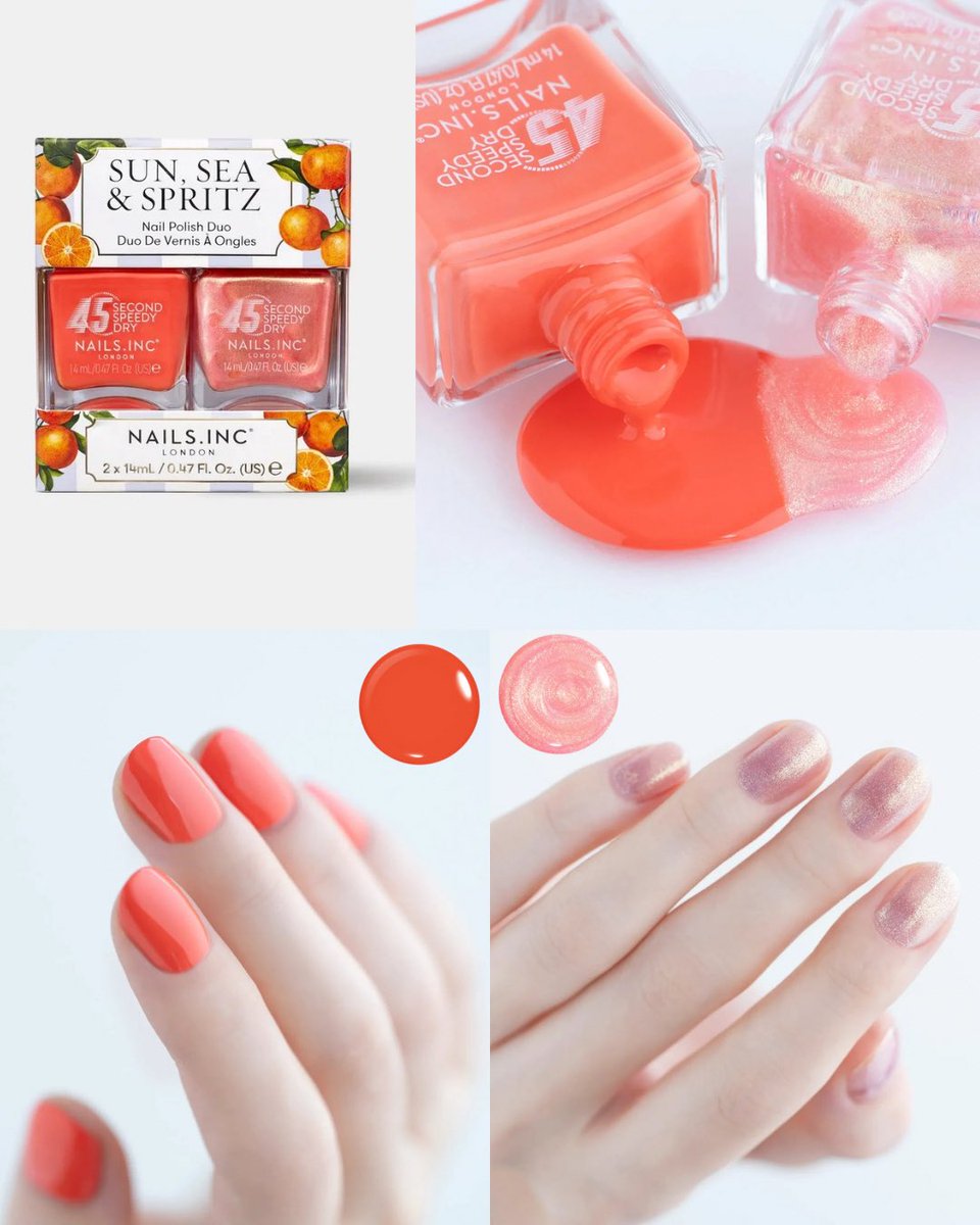 📝NAILSINC (ネイルズインク)、「45 SECOND SPEEDY Sun Sea And Spritz