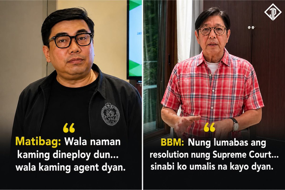 WebBuzzr's tweet photo. So alin talaga?

Parang group project na nahuli ng teacher, tapos biglang walang gustong umamin kung sino ang nasa assignment.

Ang problema kasi sa magkasalungat na statements, may isa talagang mali o may nakalimot lang sa script. https://t.co/ARHzpITrO9