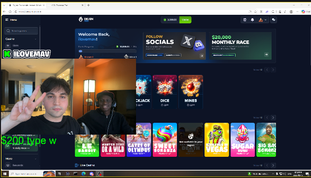 ilovemav_'s tweet photo. 💰LIVE ON https://t.co/WFJwdJbiRR

100's OF $ IN GIVEAWAYS DURING THE ENTIRE STREAM.

🎰$1,000 STARTING BALANCE ON DEGEN 

✅2 PEOPLE WHO LIKE + RT WILL GET A GUARANTEED TIP ON STREAM

$200 GIVEAWAY TYPE W
https://t.co/WFJwdJbiRR https://t.co/8Nkxcb1d8L
