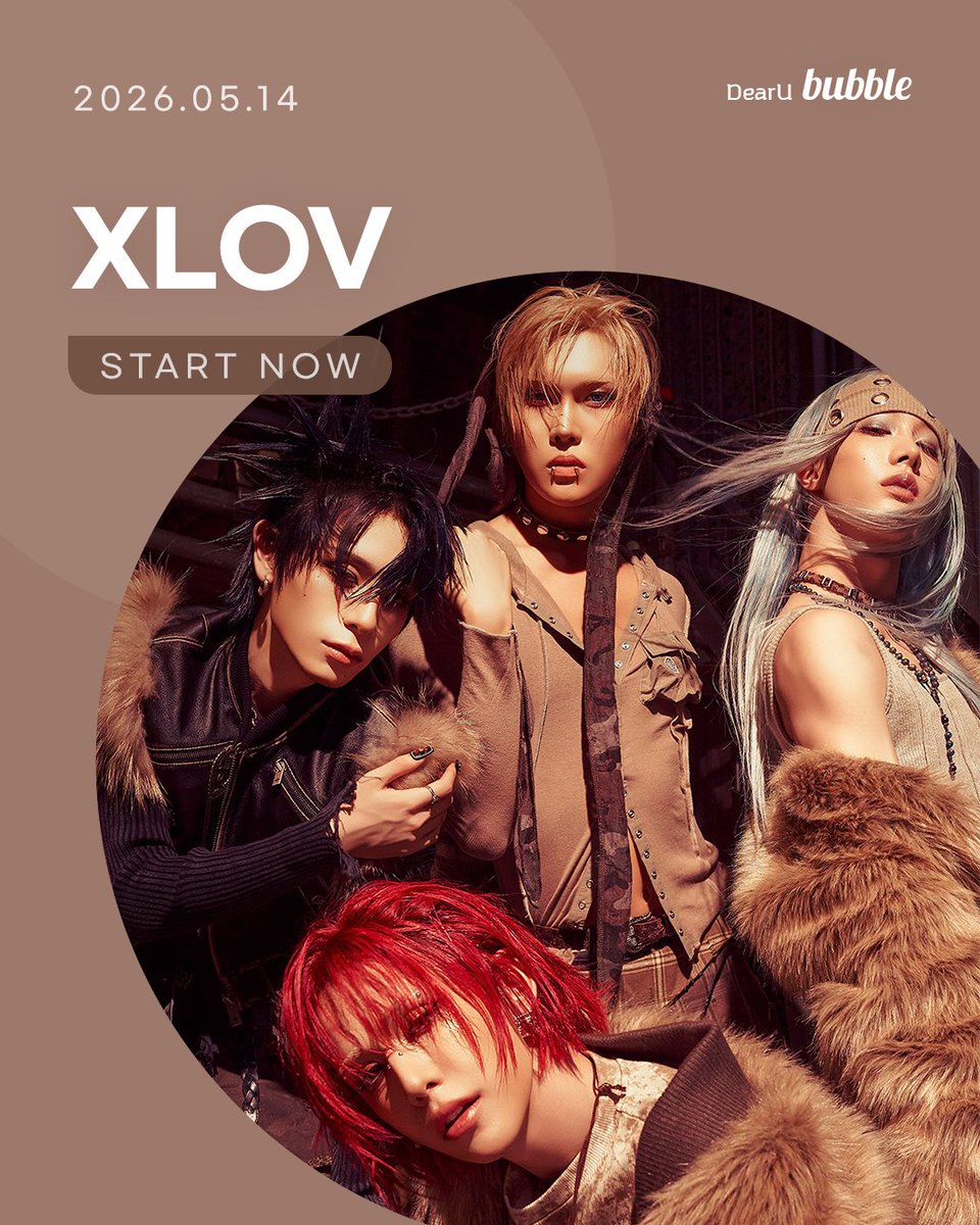 bubbleforjapan's tweet photo. [📢]START NOW

bubbleでXLOVと過ごす素敵な日常をお楽しみください🫧

▼お手続きはこちら！
Webサイトでお手続き後、専用アプリをダウンロードしてお楽しみいただけます。
https://t.co/YhDAa7vJkM

#bubbleforJAPAN #bubble #XLOV #엑스러브 #エックスラブ https://t.co/glIlK1IH4J