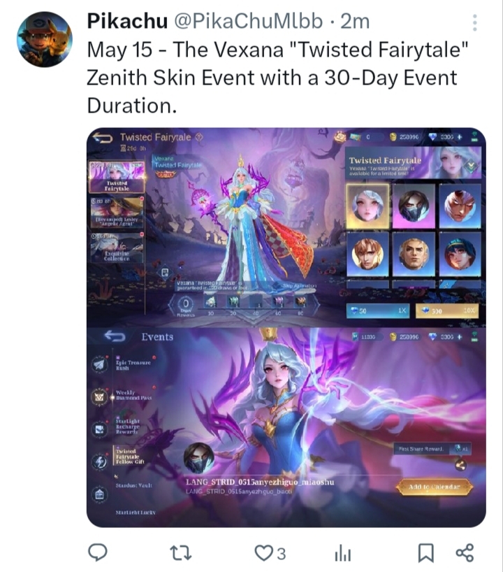 Mobile Legends Menfess tweet media