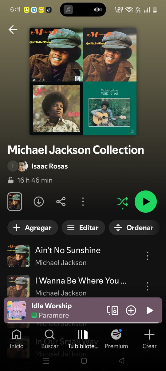 IsaacRC29's tweet photo. @alfa913fm @aesquinca Para quien guste escucharla están todas las canciones de MJ (excepto The Jackson 5) #MichaelAlfa salu2. https://t.co/CcF6fO7hYR