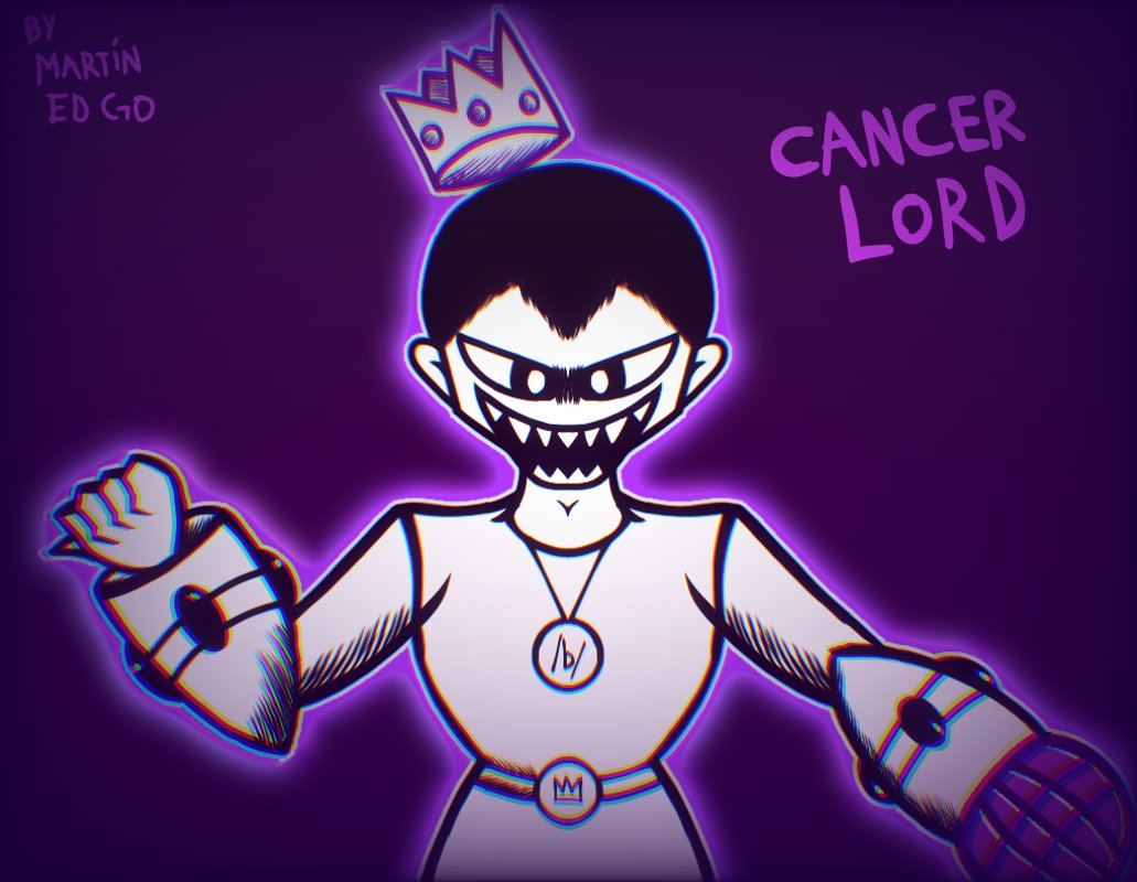 MartinEdGo's tweet photo. I drew Cancer Lord

#Vtan #CancerLord #4chan #Artis #Fanart https://t.co/mteAgtziS8