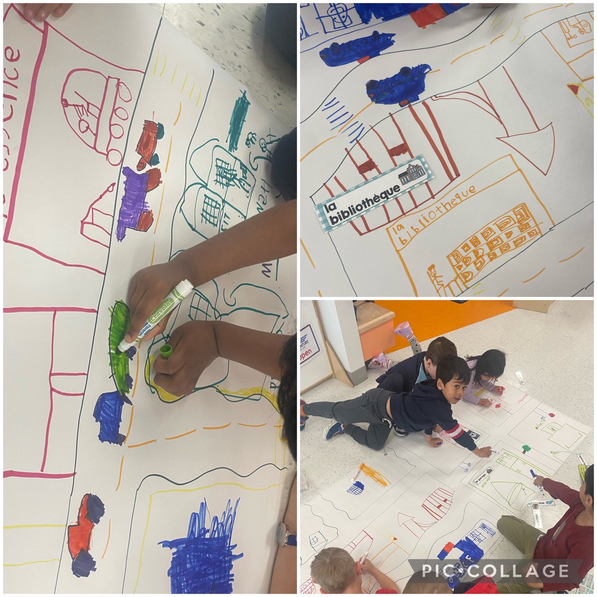 misserinmick's tweet photo. Aujoudโhui was all about communities and our favourite places to visit! ๐๐บ๏ธ The ๐บs had a blast brainstorming, exploring, planning, creating and contributing to our collaborative community/map ๐ฅ๐โฝ๏ธ๐๐ฃ๏ธ Back to work demain!๐ท๐ผโโ๏ธ @MsMelissaOCSB @BernadetteOCSB #ocsbKinder https://t.co/sSjPRv5PDm
