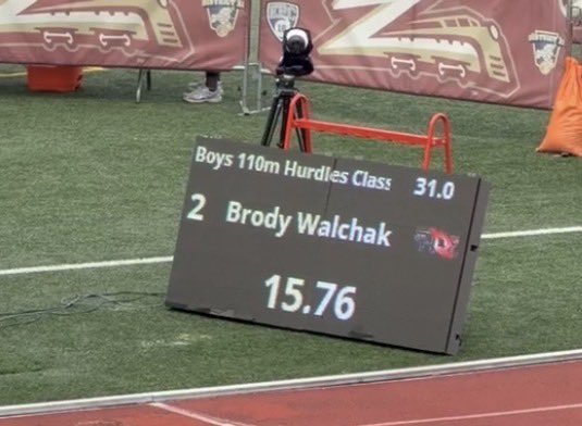 BrodyWalchak's tweet photo. Freshman Class of 2029 | 110H
District XI AA Runner-Up (15.76)
State Qualifier – Shippensburg
Young &amp; just getting started. https://t.co/rgJyL7kPab