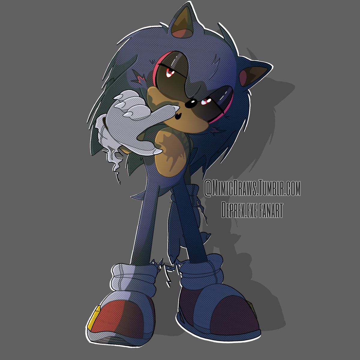 MimicDarws's tweet photo. Deprex belongs to @Classicmariposa
I have been wanting to draw Deprex for awhile now I just really like his old design ;3 so here's fanart
#mimicdraws #digitalart #sonicfandom #sonicexe #deprex #notmyoc #myartwork https://t.co/YSwCzBYiB6