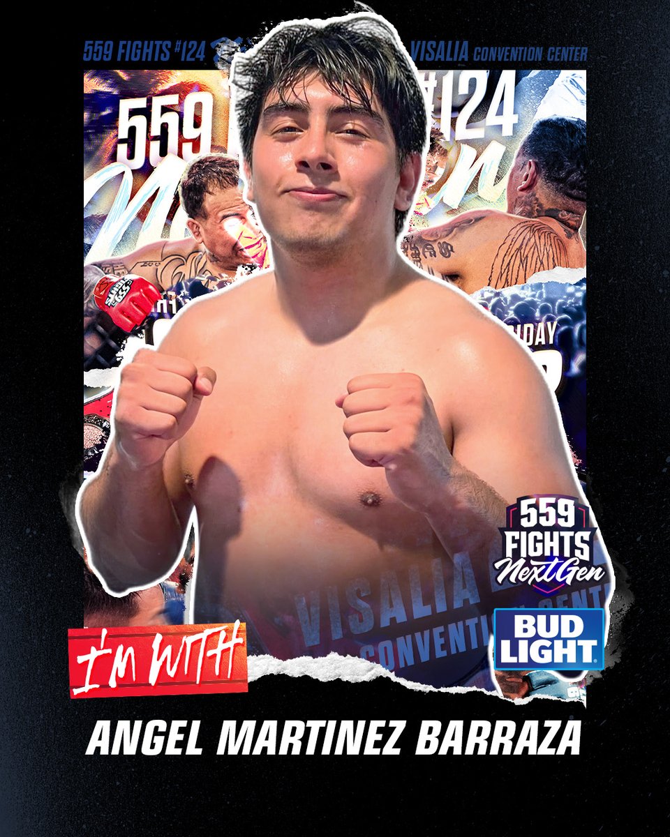 559Fights's tweet photo. 559 Fights Light Heavyweight Showdown!!!! 

559 Fights 124 - "Next Gen 3" MMA Live @ Visalia Convention Center features a 205-pound bout between Richard Sandoval and Angel Martinez on Friday, May 22 at the Visalia Convention Center. 

Ticket link - https://t.co/dEJxRC0ULx https://t.co/cgfNJgjAww