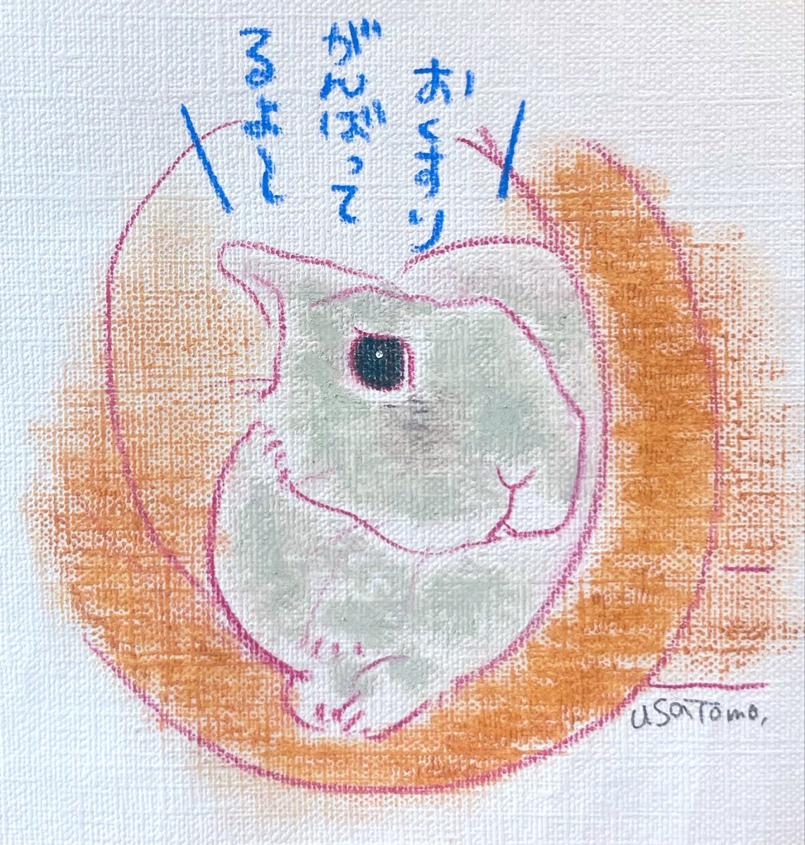 tomoz1222's tweet photo. 右眼の涙が多くて涙やけしちゃってるけどかわいいから大丈夫
#今日のうさぎのすずちゃん https://t.co/ov01hba6Dx