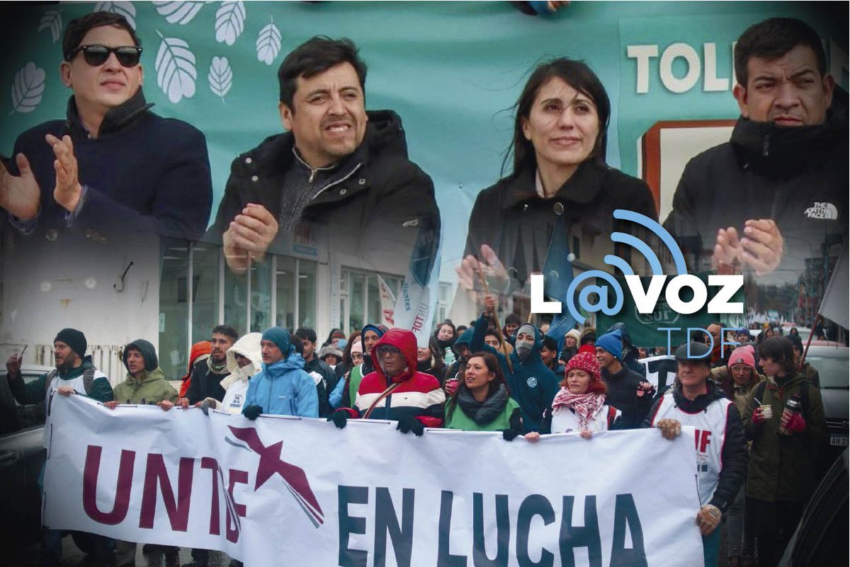 LaVozTDF's tweet photo. #Tolhuin se sumó a la #Defensa de la #UniversidadPública: “Garantizar #EducaciónSuperior en el interior es construir futuro”, remarcó @Harrington_TdF #CorazónDeLaIsla @paula_cejas #UNTDF @GimeContreras5 #UTN @alfagnani_ #TierraDelFuegoAIAS @UNTDF #TDF https://t.co/ny6ahc1Dh6 https://t.co/hjJ4zbhN6k