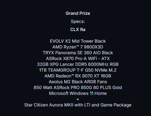 Umb694's tweet photo. Recieved my giveaway pc today from @CLXGaming and @RobertsSpaceInd I couldn't be more excited to open a box before. I love this. Cant wait to play on it. 

Thank you https://t.co/klSKbbP6dr
