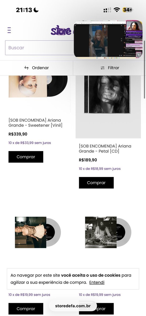 Info Ariana tweet media