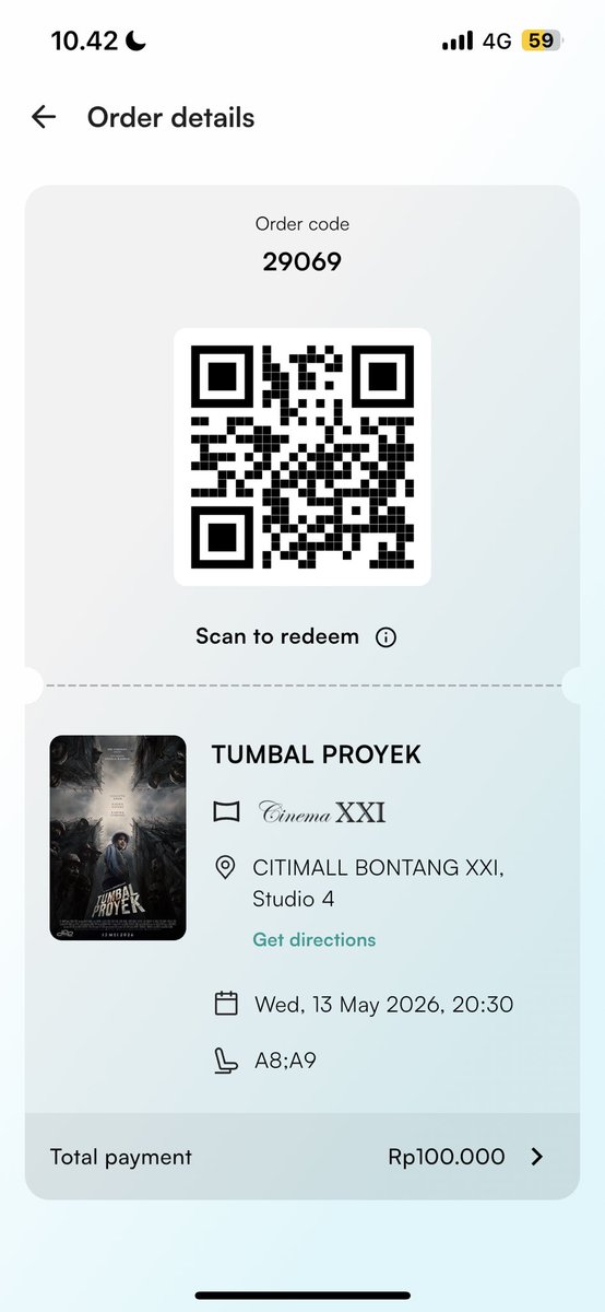 ramenow's tweet photo. Finally saw #TumbalProyek on the #bigscreen! You can really feel #Jeropoint’s signature storytelling style throughout the #movie. From a viral thread to a cinematic nightmare absolutely chilling!👷🏻👷🏻‍♂️🌉🏗️💀

#BasedOnTrueEvents #TumbalProyekMovie #TumbalProyekFilm #DeeCompany #DeeCompanyID #CitimallBontang @cinema21 @DeeCompanyID @JeroPoint