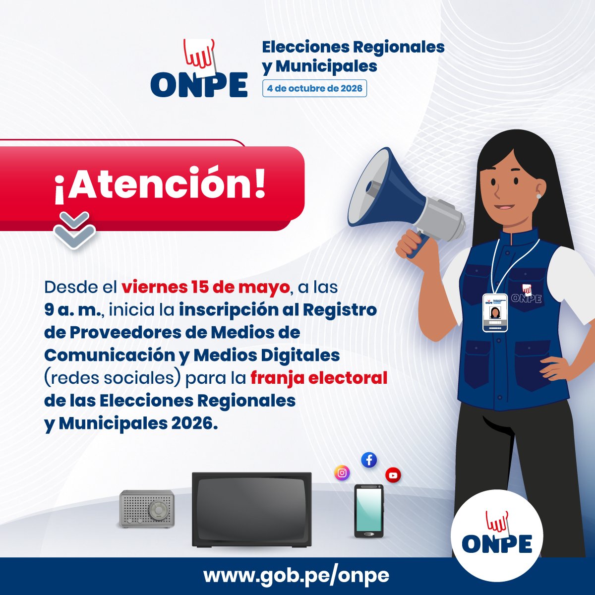 ONPE tweet media