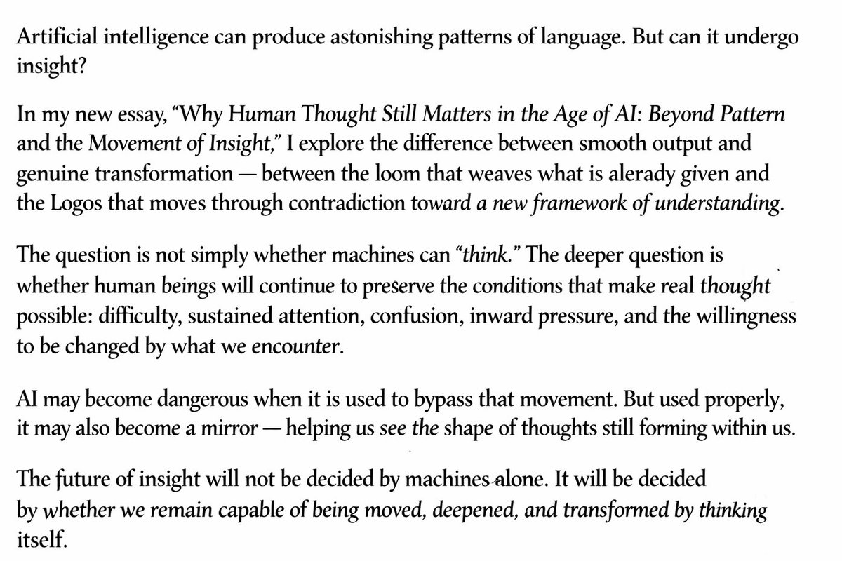 Transcendent Thinking tweet media