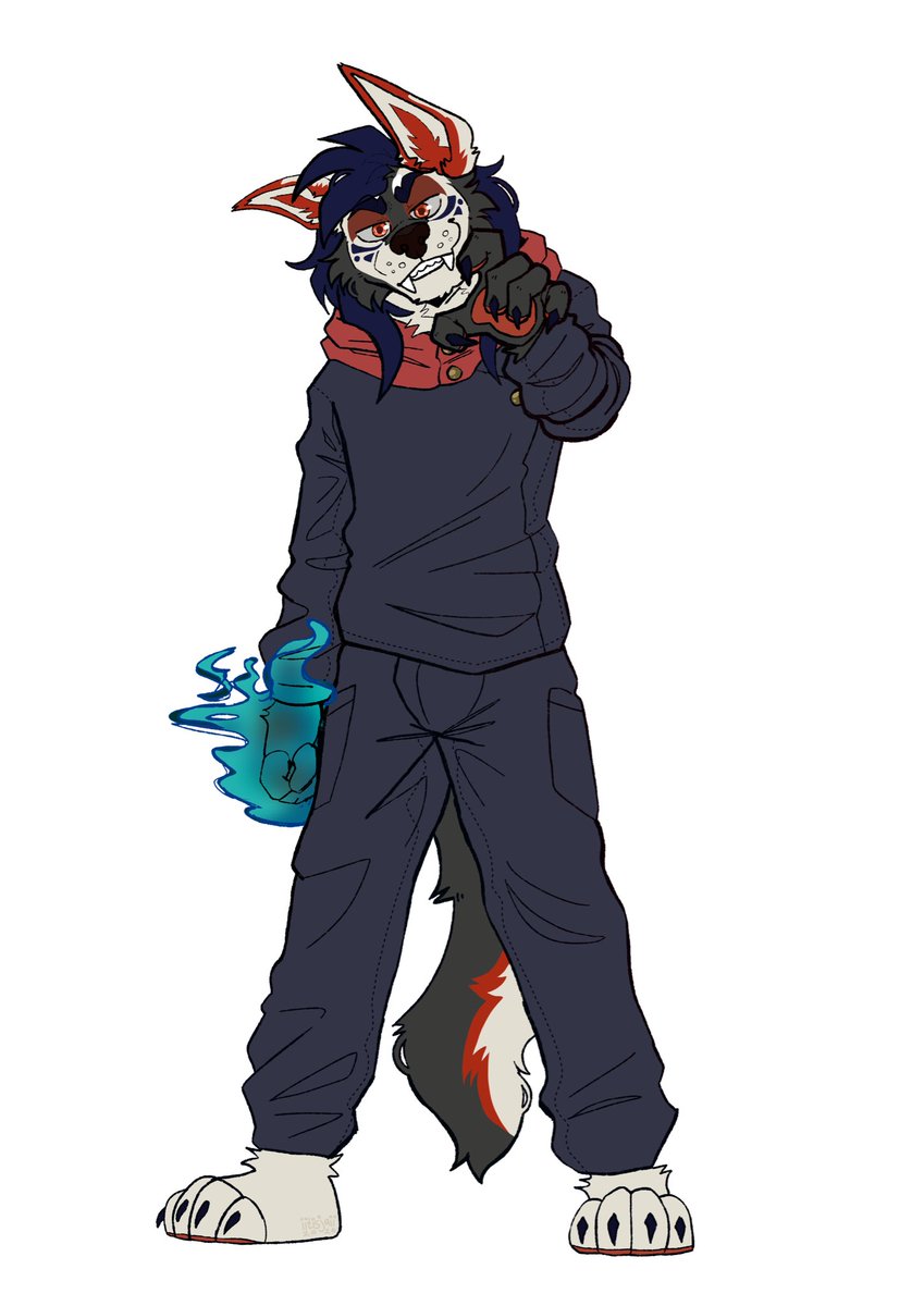 jetthefolf's tweet photo. Been wanting a JJK comm for so long now🥰 @iitisjaii did such a good job

#furryart #furry #jujitsukaisen #anime https://t.co/QzKkJ9ZiCW