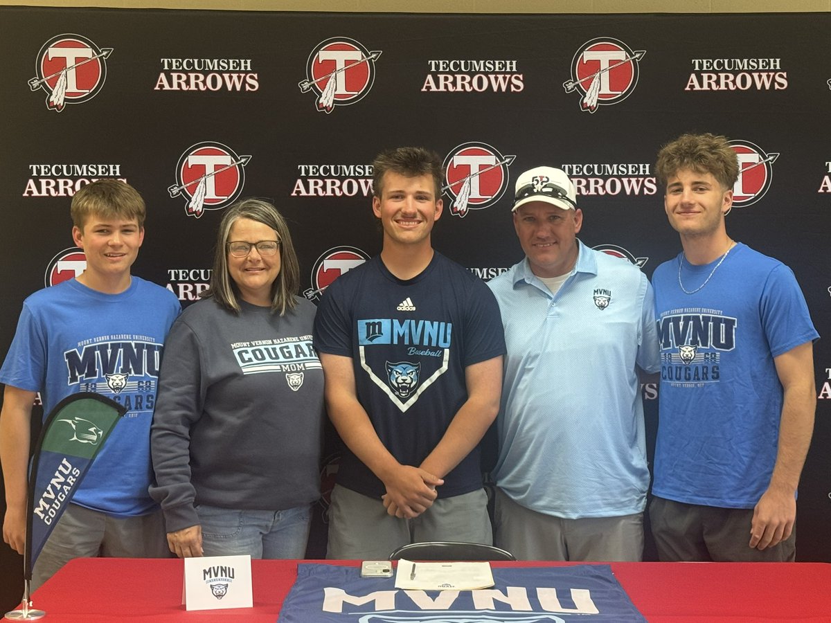 BaseballArrows's tweet photo. Congratulations Carter Olinger on your commitment to 
Mt. Vernon Nazarene. https://t.co/ymqqzudBrV