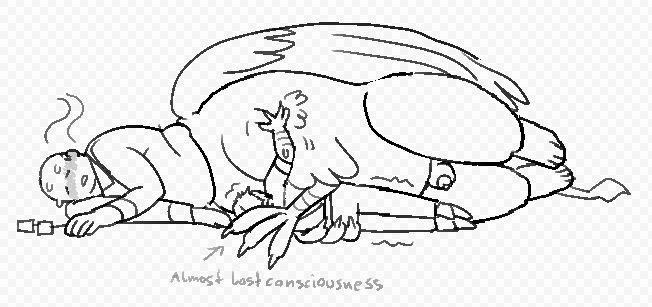 somethingliker's tweet photo. continuation of that &amp; vore internals ...
he bites back lol https://t.co/mgWeSmNw0M