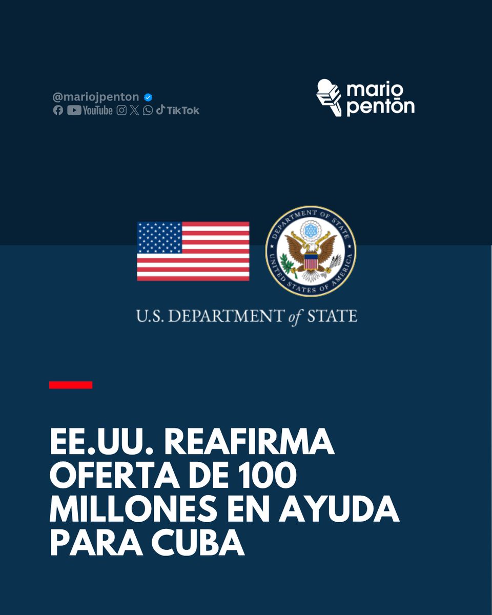 Mario J. Pentón tweet media