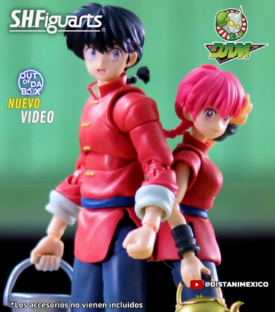Online_DAM's tweet photo. No te pierdas todo el detalle en nuestro #OutOfDaBox de las nuevas S.H.Figuarts de Ranma 1/2 que pronto podrás tener en tus manos.
💻Mira el video ahora: https://t.co/MrHm5D9YW3 https://t.co/Jav0XSIpbq