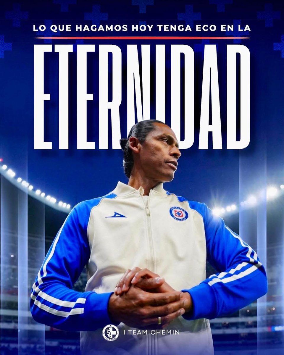 ElChemin1's tweet photo. “Que lo que hagamos hoy tenga eco en la eternidad.”
— DT Cruz Azul Joel Huiqui, 2026
#TeamChemin #CruzAzul
#LaDécima #YoSoyCeleste https://t.co/ybNabjHoDG