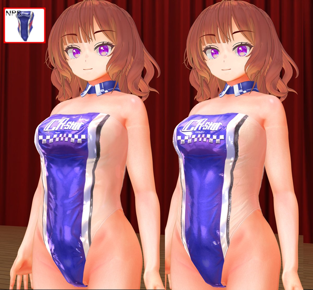 Mildes_Licht's tweet photo. DLC「ビクトリーレースクイーンセット」の一部透明化MODです。
ツルツルと皴有り、どちらにするか悩んだ結果両方詰めました。2種x5色でZ4までが←、Z5から→です。
該当DLCとNPRshader or ShaderServantプラグインが必要です。
#COM3D2
https://t.co/ylg6MKKexG https://t.co/Z44qWmrqK7