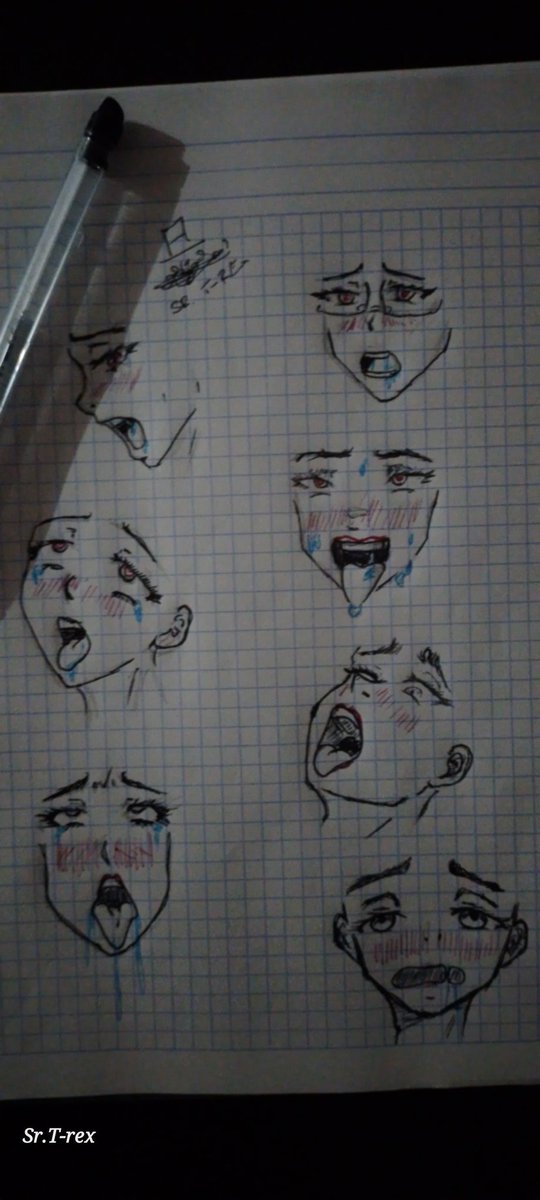Srtrexdibujo's tweet photo. #hentaiِart 
#drawing 
#fanart
#bocetos 
#rostros
#sexy
#traviesas
#follow https://t.co/rdjbNQ6PXJ