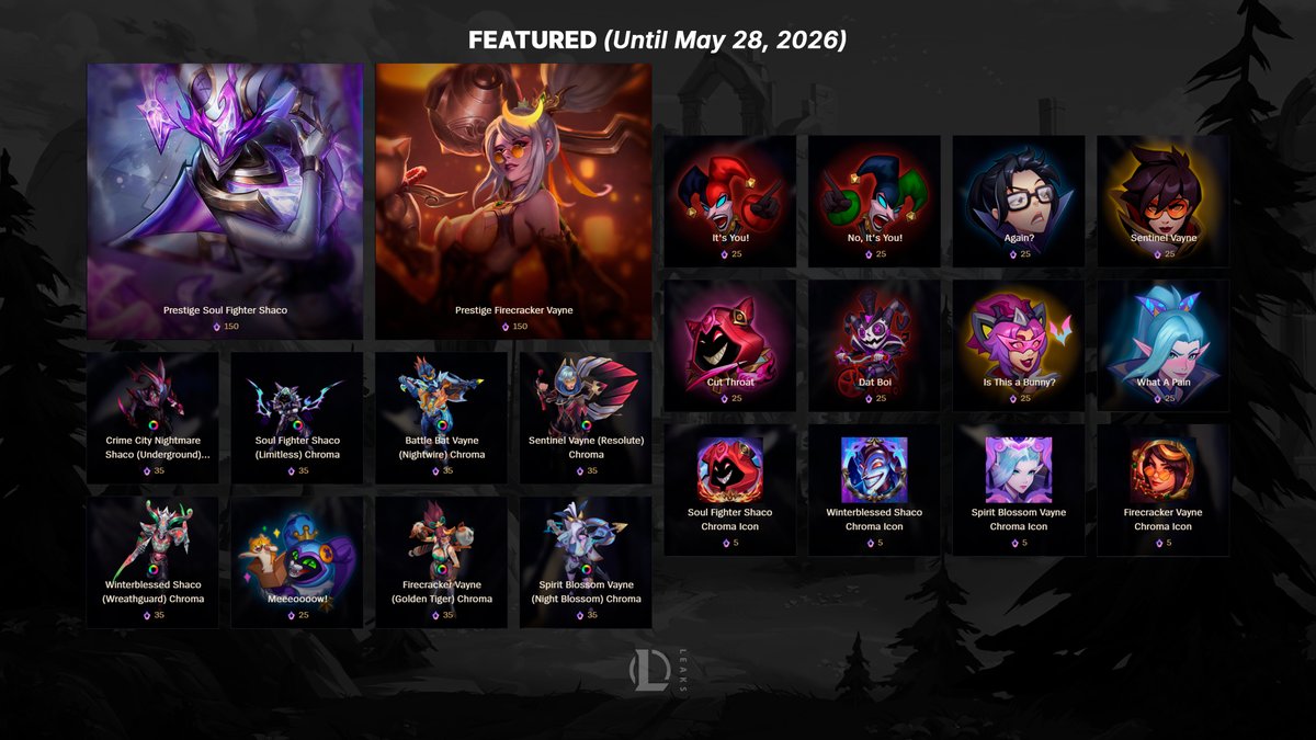 League of Legends Leaks & News tweet media