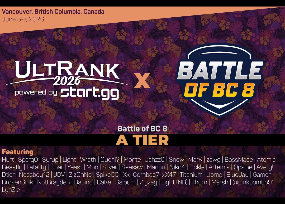 UltRank powered by start.gg tweet media