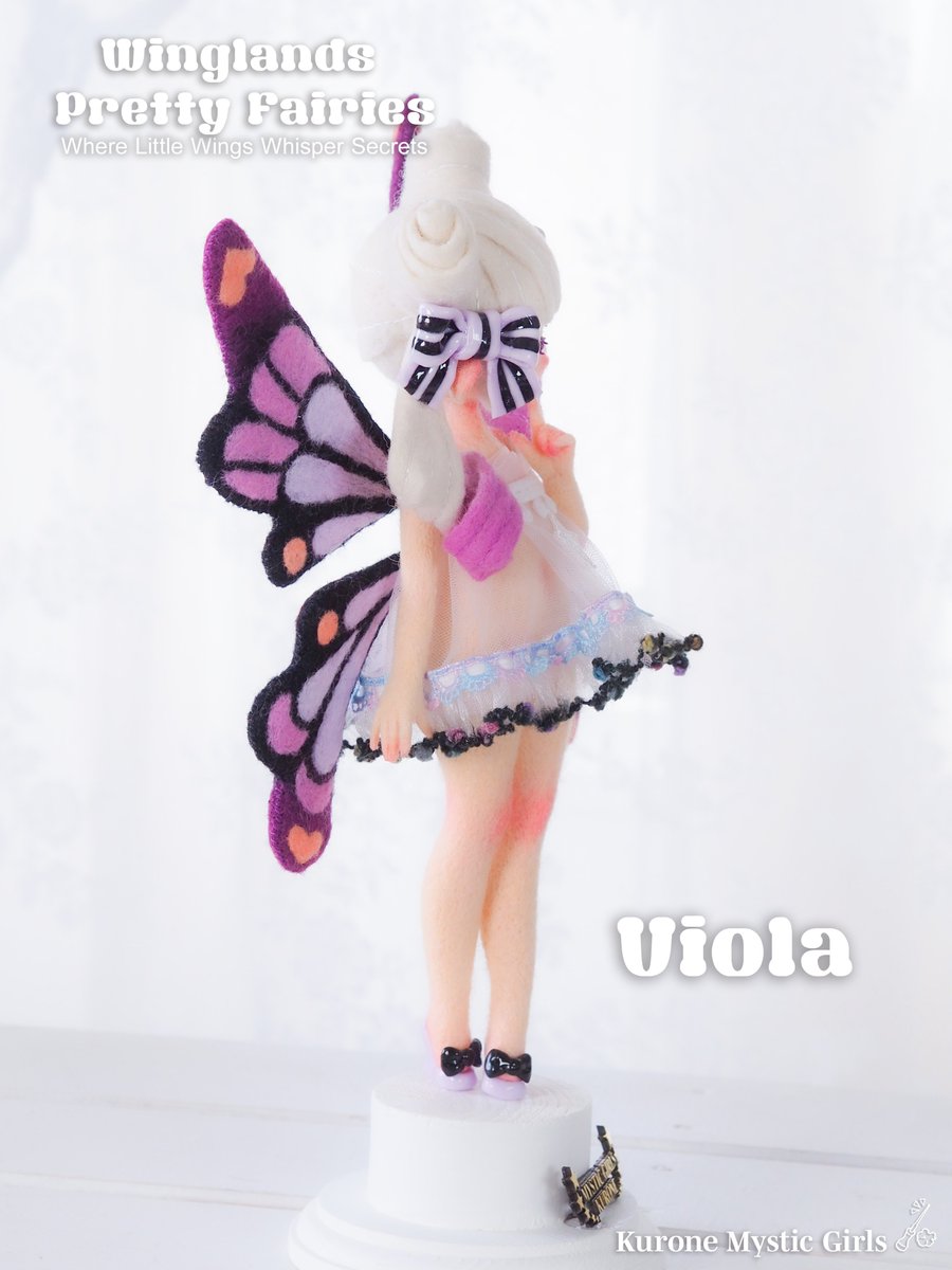 RT @hijikatakurone: Winglandの妖精 ピンク × パープルの羽 Viola