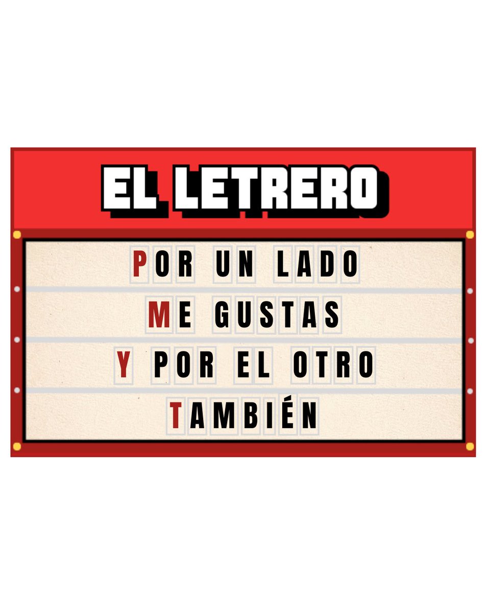 ElLetreroSign's tweet photo. Para ti bombón

#frasedeldia #elletrero #humor #joke #frases https://t.co/2rLGf4ltvA