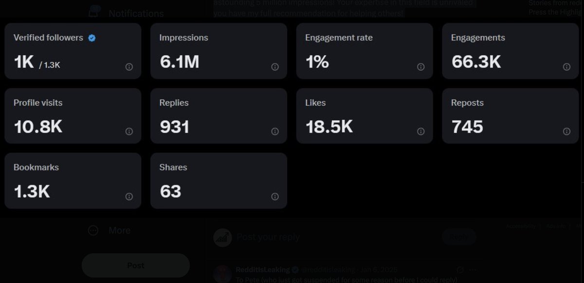 The_Dark_Talez's tweet photo. I just wanted to express my heartfelt gratitude to @monetization__X  for your incredible support and guidance that helped me reach an astounding 5 million impressions! 

Your expertise in this field is unrivaled you have my full recommendation for helping others!  I couldn't have done it without him but I also couldn't have done it without each and every one of you engaging/liking and interacting with me!