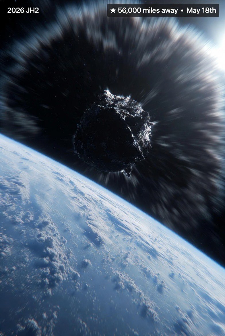 小惑星が地球に超接近！🌏☄️】 でも大丈夫です 皆さん、知ってますか