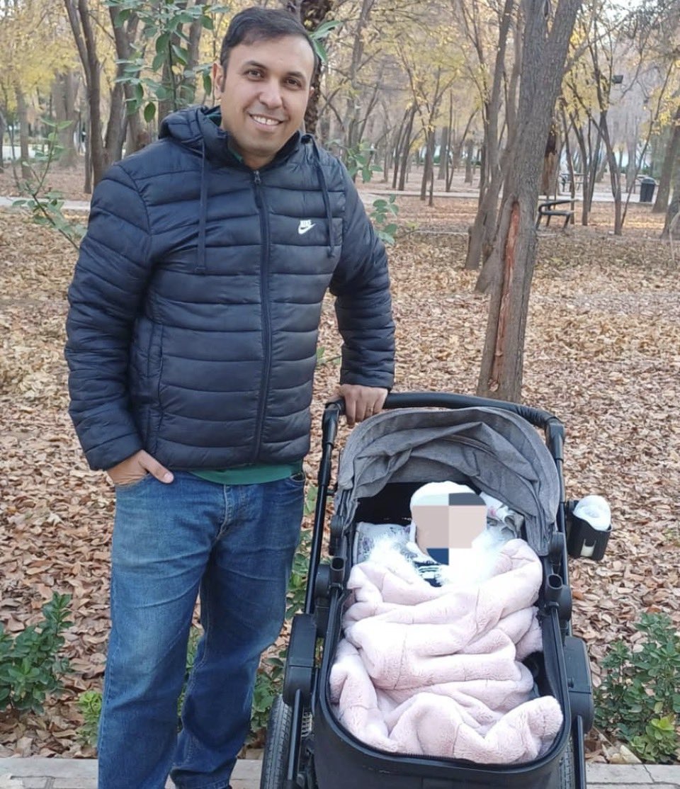 azizamtara's tweet photo. It’s been 60 days since #Pejman_Zare, a Bahá’í citizen in Shiraz, was arrested at his home by Ministry of Intelligence agents. Also, agents raided his workplace, detained his business partner, and took him to an unknown location. His family still has no information about his or his colleague’s whereabouts or condition. #StopBahaiPersecution 
#پژمان_زارع