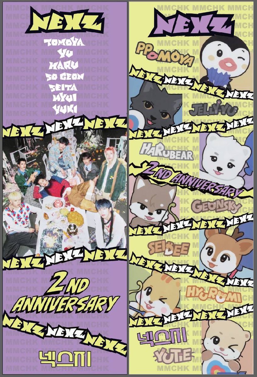 NEXZ_JPFB's tweet photo. 🌟NEXZデビュー2周年イベント企画🌟

《お祝い広告デザインと掲載期間のお知らせ》

🚩ストリートバナー
🗓5月15日PM6:00頃～5月17日PM6:00頃

🍨Gelateria Peony
🗓5月16日～5月22日(火曜定休日)

🚄KTX ソウル駅パノラマ
🗓5月20日(露出回数...20秒/100回)

認証ショット📸お待ちしてます💞#NEXZ広告 https://t.co/tjk1J1RbbJ