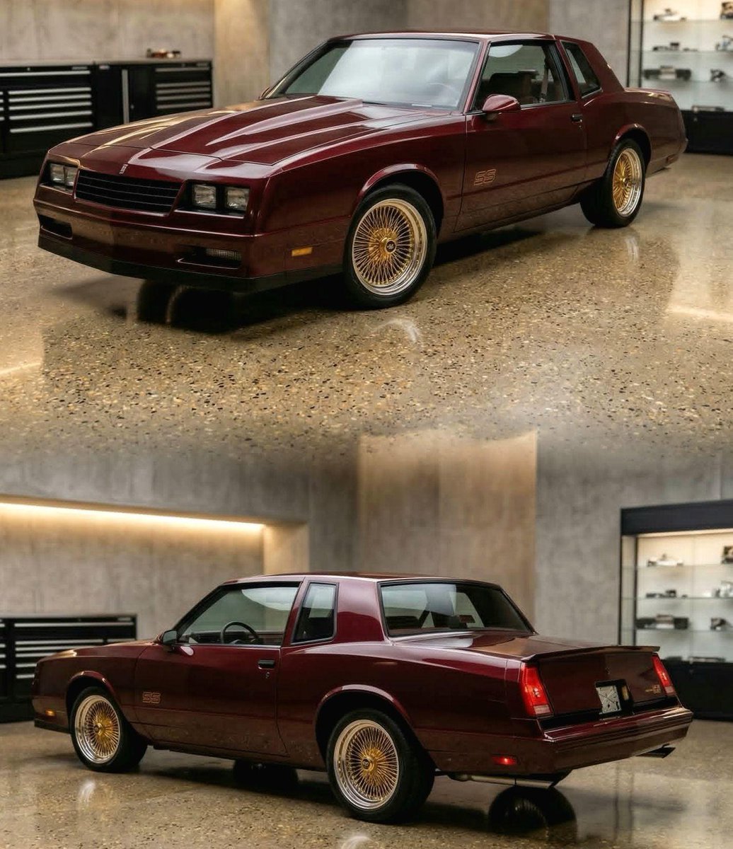 Samantharem5's tweet photo. HOT or NOT?
Check out this 1987 Chevrolet Monte Carlo SS classic vibes, timeless style.
#Chevrolet #ClassicCars #MuscleCar #CarEnthusiasts #RetroRides https://t.co/PQH7rDMHms