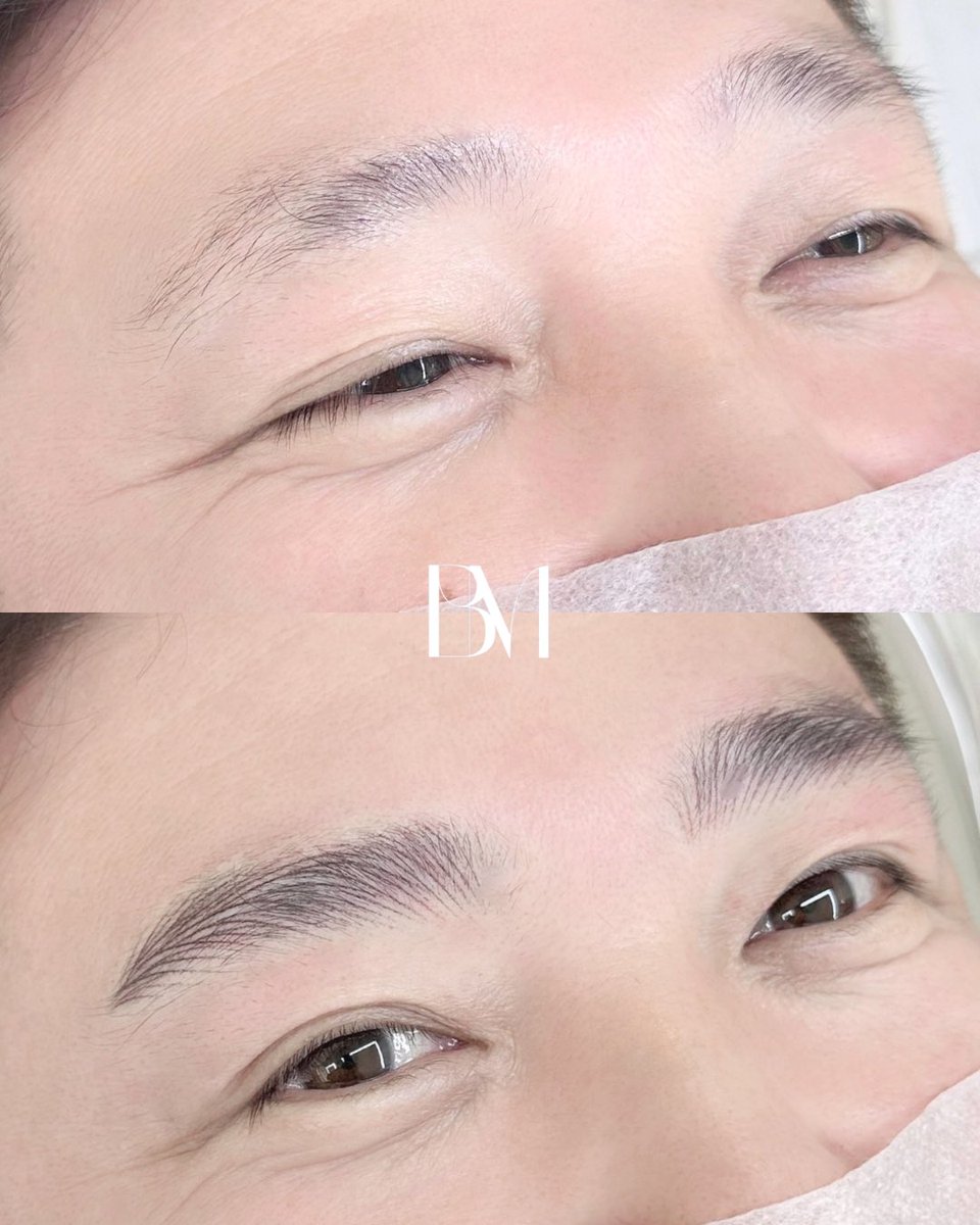 【b.millie】自然な韓国眉毛アートメイク tweet media