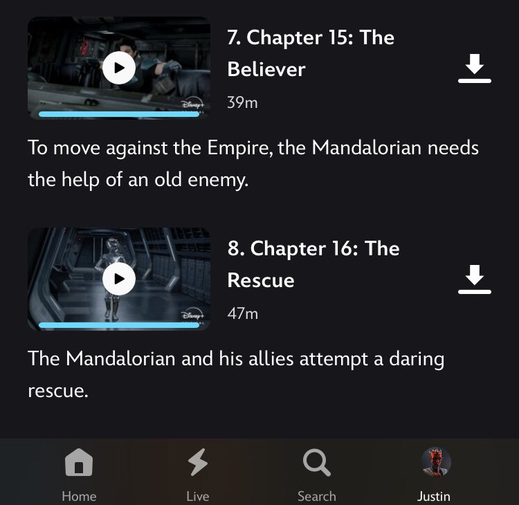 SWIsMyWorld99's tweet photo. @acdk09 @ShaniBeeGirl @xsorro7 @StarBo524057 @kryzebuff @eva_gigis @RCNick66 @salacious_dum @fulcrum702 @MustafarWalker @BookofDinGrogu SEASON 2 REWATCH OF #THEMANDALORIAN WAS LOTS OF FUN AND KICKED ASS!! 💙✅

#THISISTHEWAY 🙌🏻🥶
#ABSOLUTECINEMA 🍿
#PEAKSTARWARS
#BRINGBACKBOKATAN https://t.co/Ez3YbmvI9j