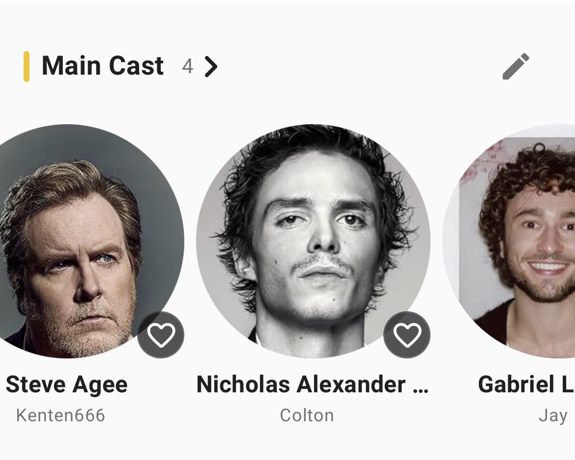 NACSPupdates's tweet photo. El sitio web de IMDb también muestra el nombre del posible personaje de Nicholas, que sería “Colton”. El director de la película compartió en su Instagram una lista con los nombres de los personajes del elenco y el personaje de Nick aparece como el tercer nombre de la lista. Será uno de los protagonistas!