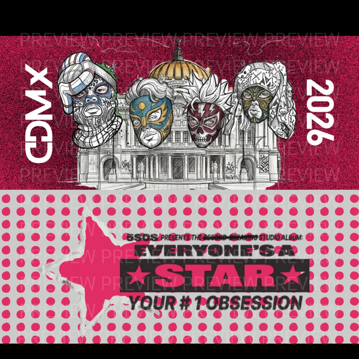 _getawaykar's tweet photo. #5sosfam elegiste tu fav? Estamos cada vez más cerca de elegir al banner ganador. Solo podrán elegir uno, mismo que será entregado en las 3 fechas en MÉXICO. 
Por favor, comparte y elige tu favorito, este es un proyecto para todos.
🍀 Vota aquí https://t.co/VK4xlaFQ9z https://t.co/T4bPAH5IVv