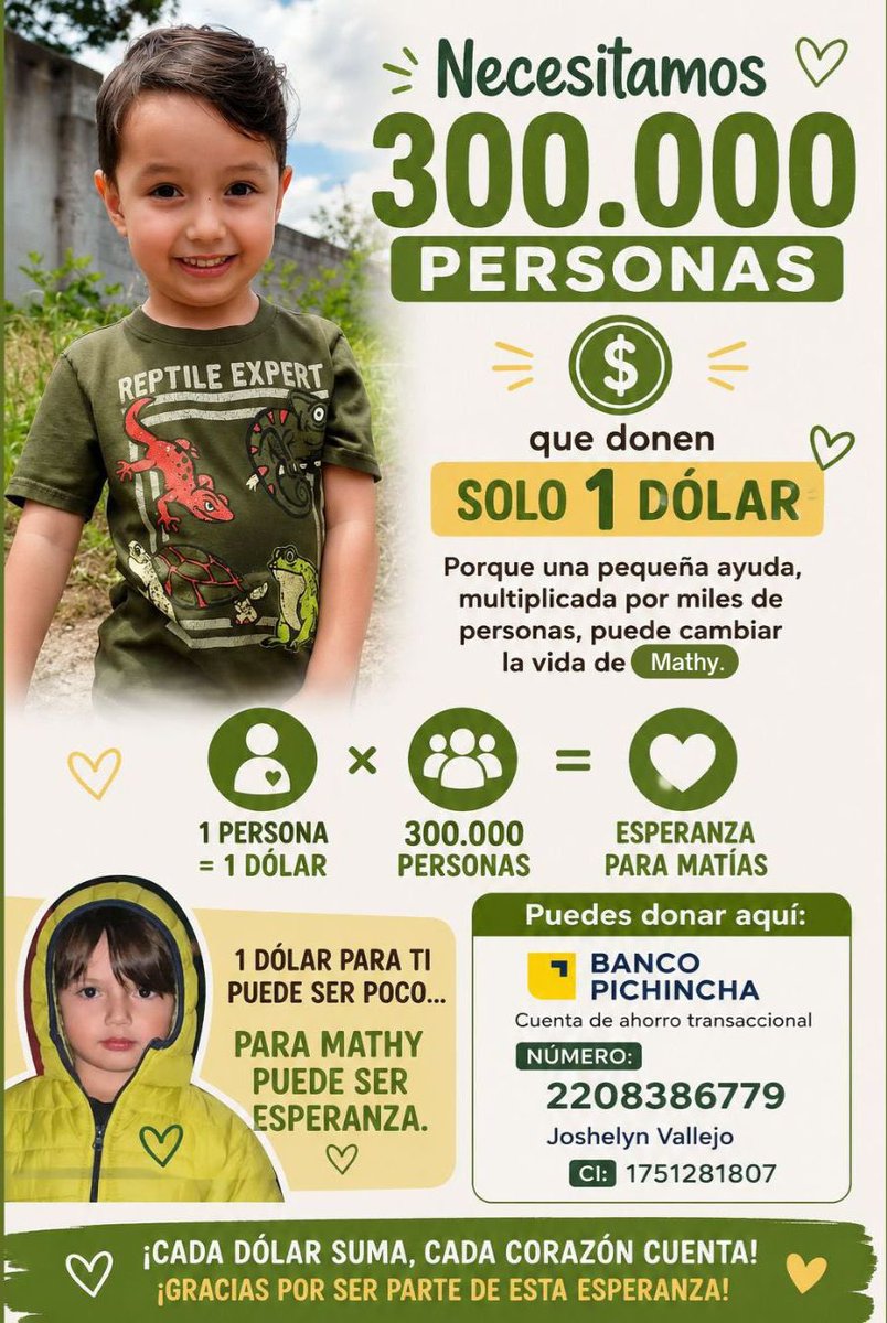 johanykary's tweet photo. "¡Hoy necesitamos de tu corazón para Mathy! Mi sobrino de 3 añitos está luchando contra una aplasia medular y requiere un trasplante de médula. Ayúdenos a compartir su caso para poder llegar a la meta. Cada difusión cuenta. ¡Que Dios se los multiplique!"  https://t.co/NvC12d5Cc9 https://t.co/4qWnGkgGGL