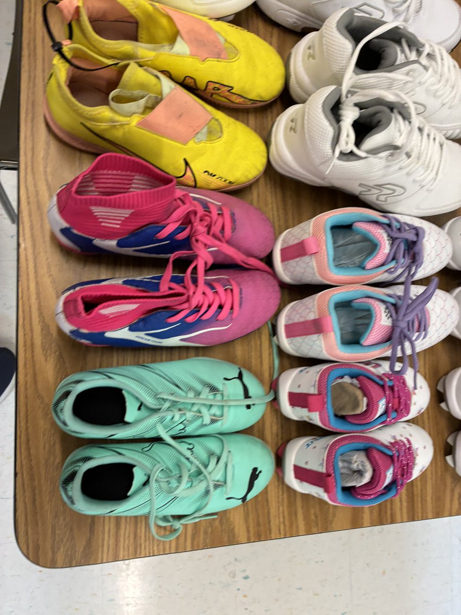 ESilverSprCSL's tweet photo. Thank you, @LPFsports, for your generous donation of soccer cleats so that our East Silver Spring Pandas can play soccer with confidence! @csspecialist77 @CSconnect_MCPS @MCPS @DrYolandaAllen https://t.co/v0eX1cxFYn