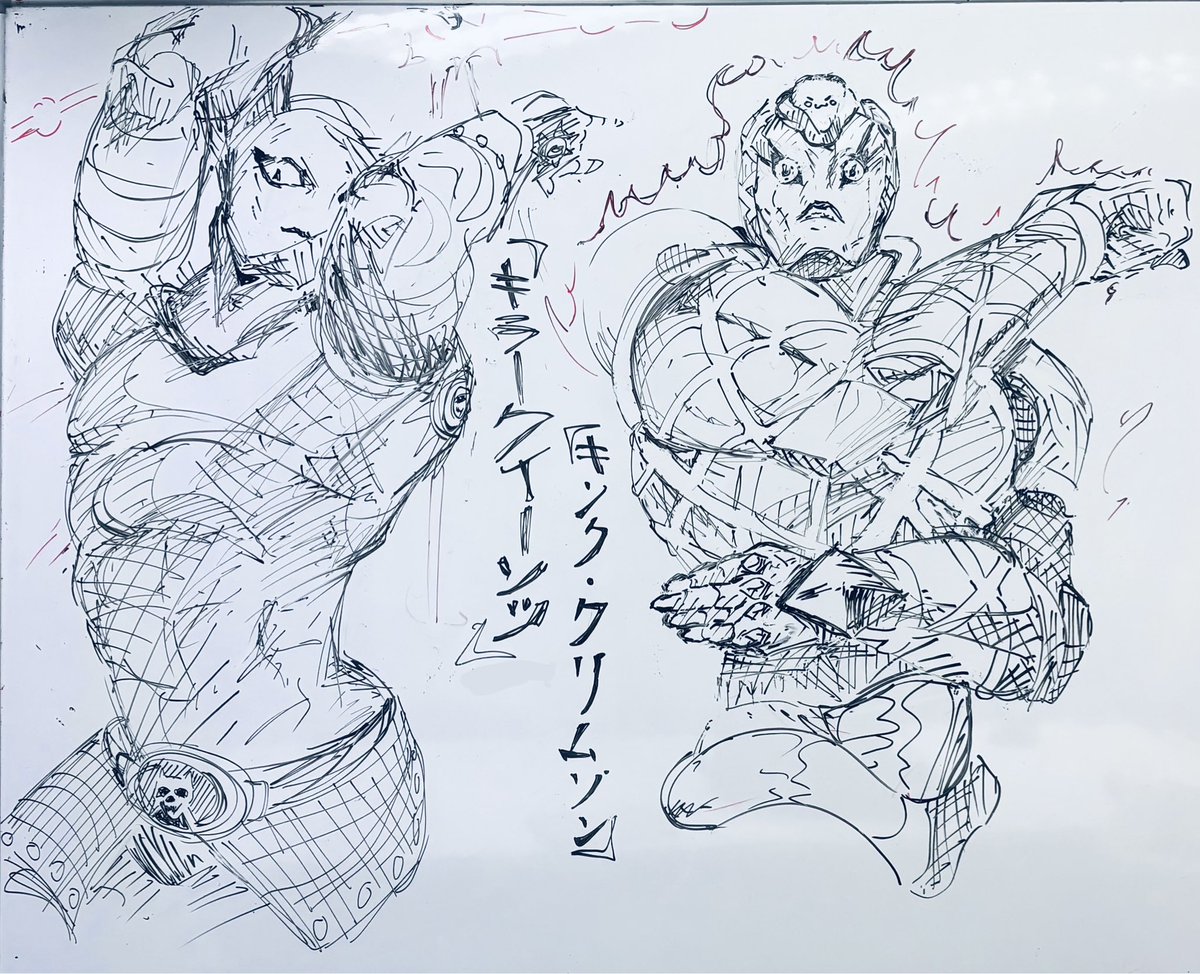 dun127's tweet photo. Whiteboard #jjba https://t.co/7IljWW2RIt