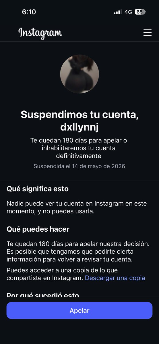 dollyeed's tweet photo. No te entiendo Instagram ya van dos cuentas inhabilitadas #ig #viral https://t.co/aiU5yCOUqs