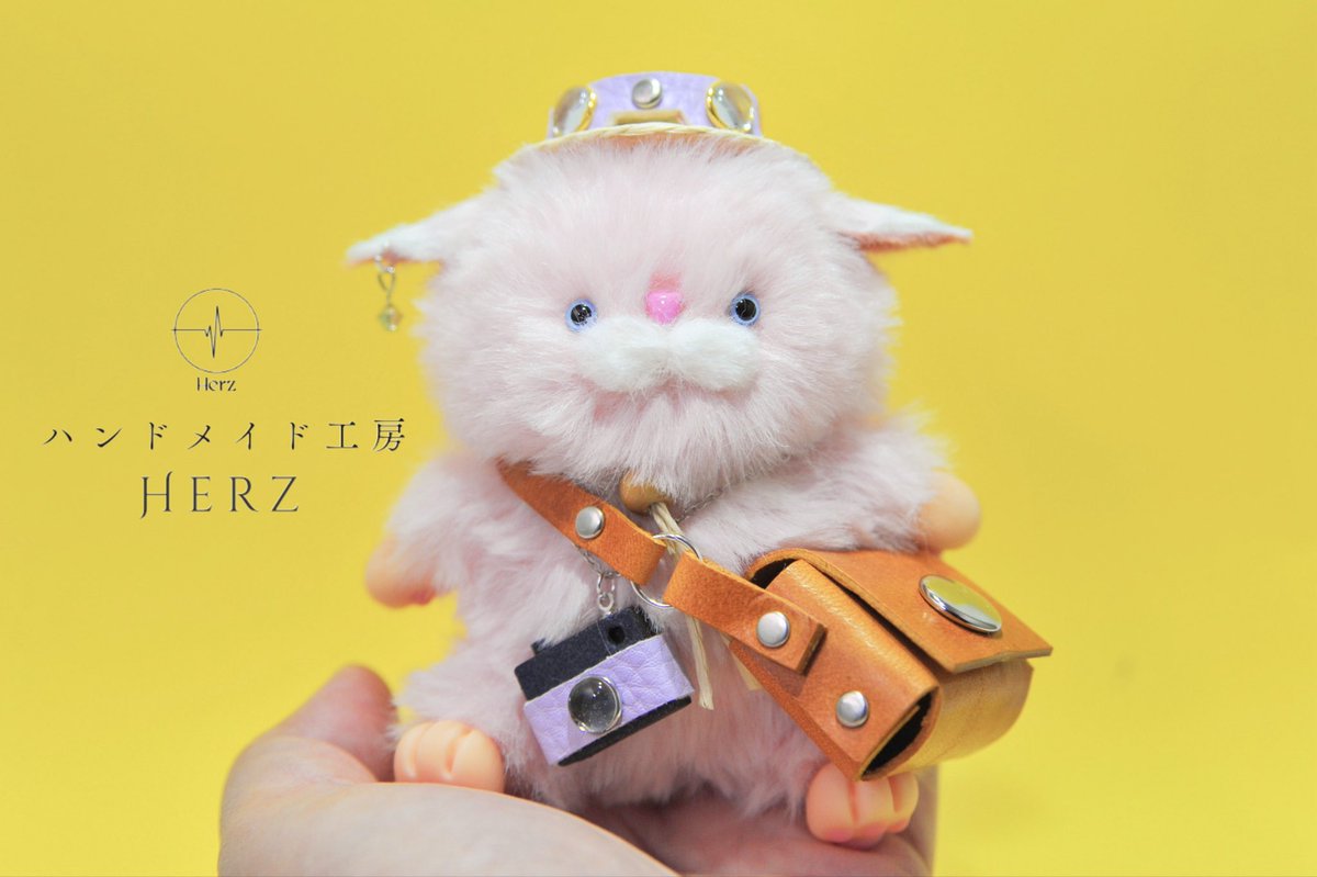 オーダーのナニモノちゃんが誕生して、旅立ちました☺️！ 名前は